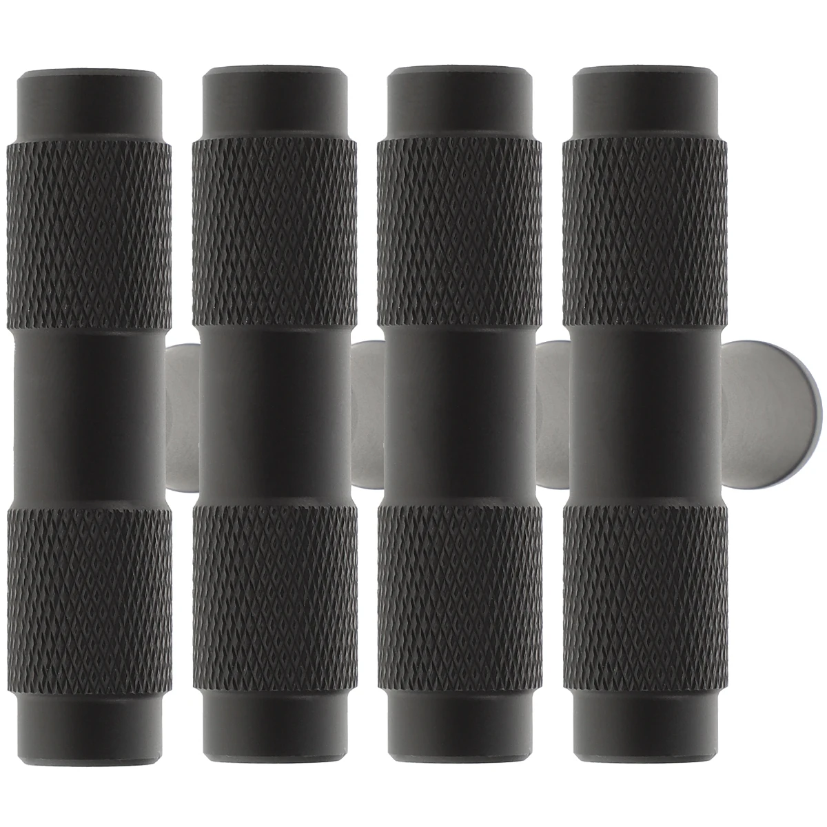 

4pcs Cabinet Metal Drawer Pulls Replacement Furniture Pull Handle Knurling Anti-Skid Aluminum Alloy Wardrobe Door Handle Dresser