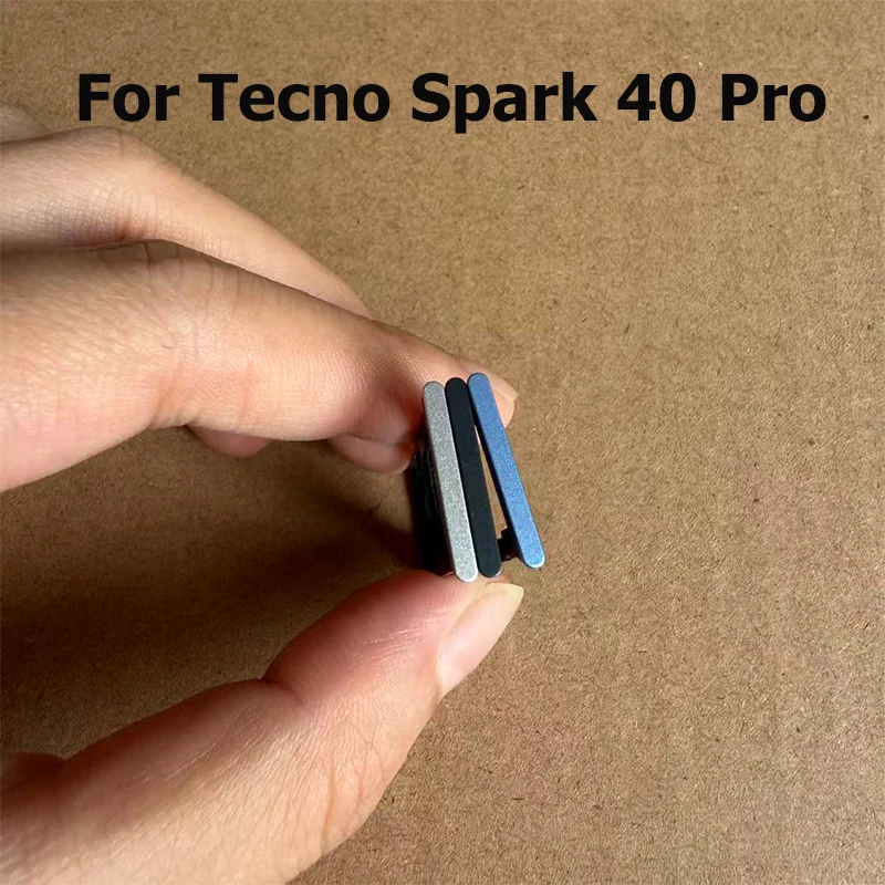 SIM Card Tray For Tecno Spark 40 Pro SIM Slot Holder Socket Adapter Replacement