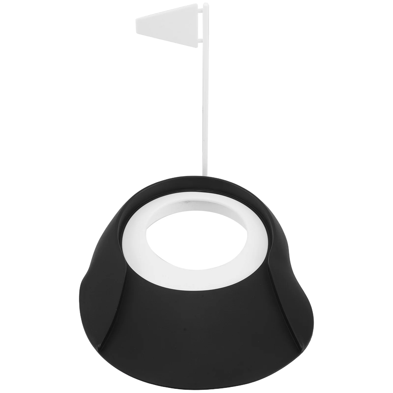 1Set Golf Putting Cup Plastic with Flags Portable Putting Trainer Outdoor Indoor Practice Golf Hole Trainer Tool for Kids Adults