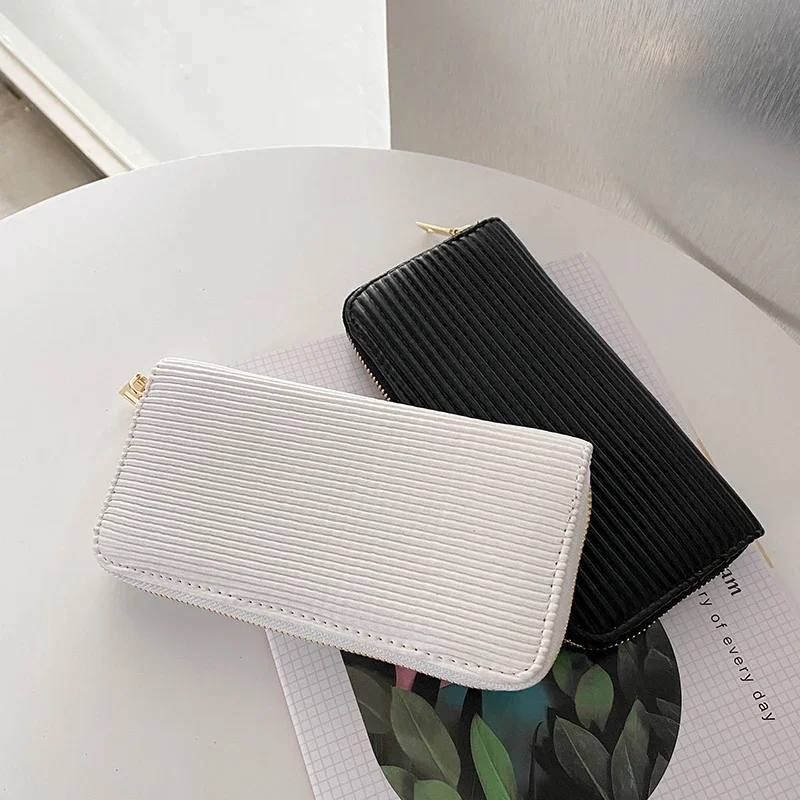 Women New Style Wallet Long Handbag Fashion Wild Zipper Clutch Bag Multi-card Wallet Purse Card Holder Cartera