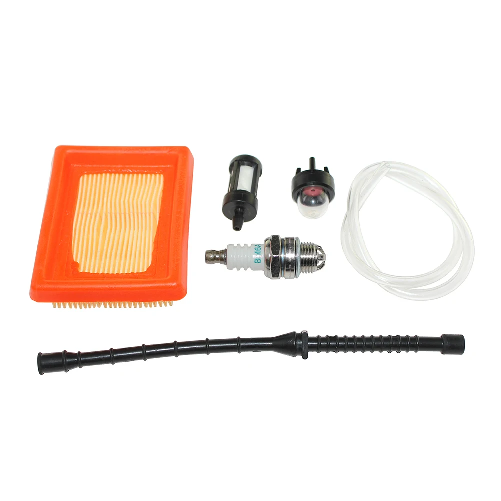 Imagem -04 - Mangueira de Filtro de ar Spark Plug Bomba de Combustível para Stihl Bt120 Bt121 Fr350 Fr480 Fs120 Fs200 Fs250 Fs400 Fs450 Fs480 Ht250