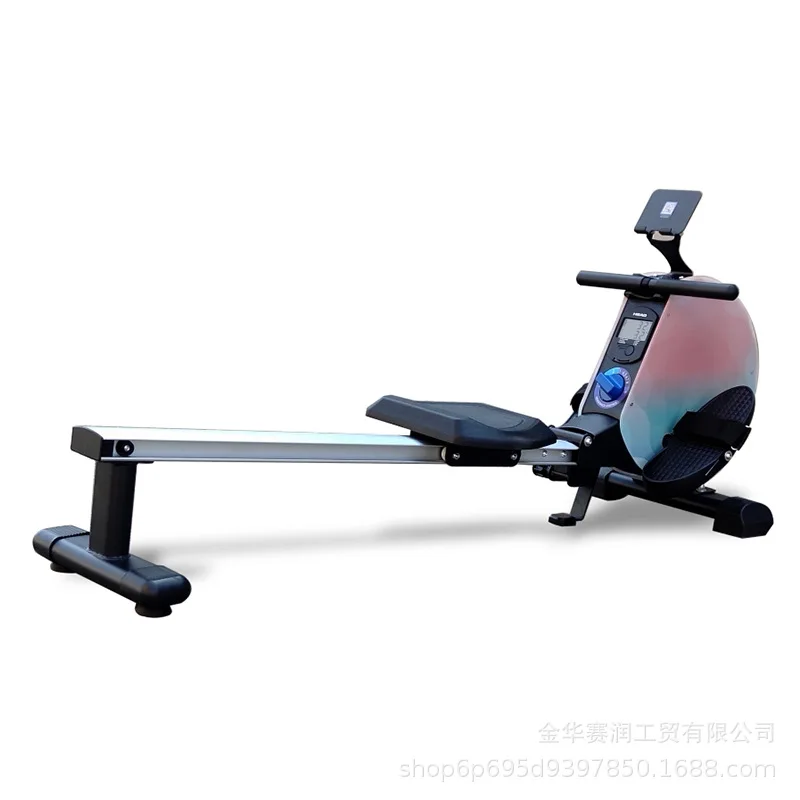 Household Foldable Magnetic Control Water Resistance Wind Resistance Rowing Machine Stepper Arm And Leg Exercise Machine