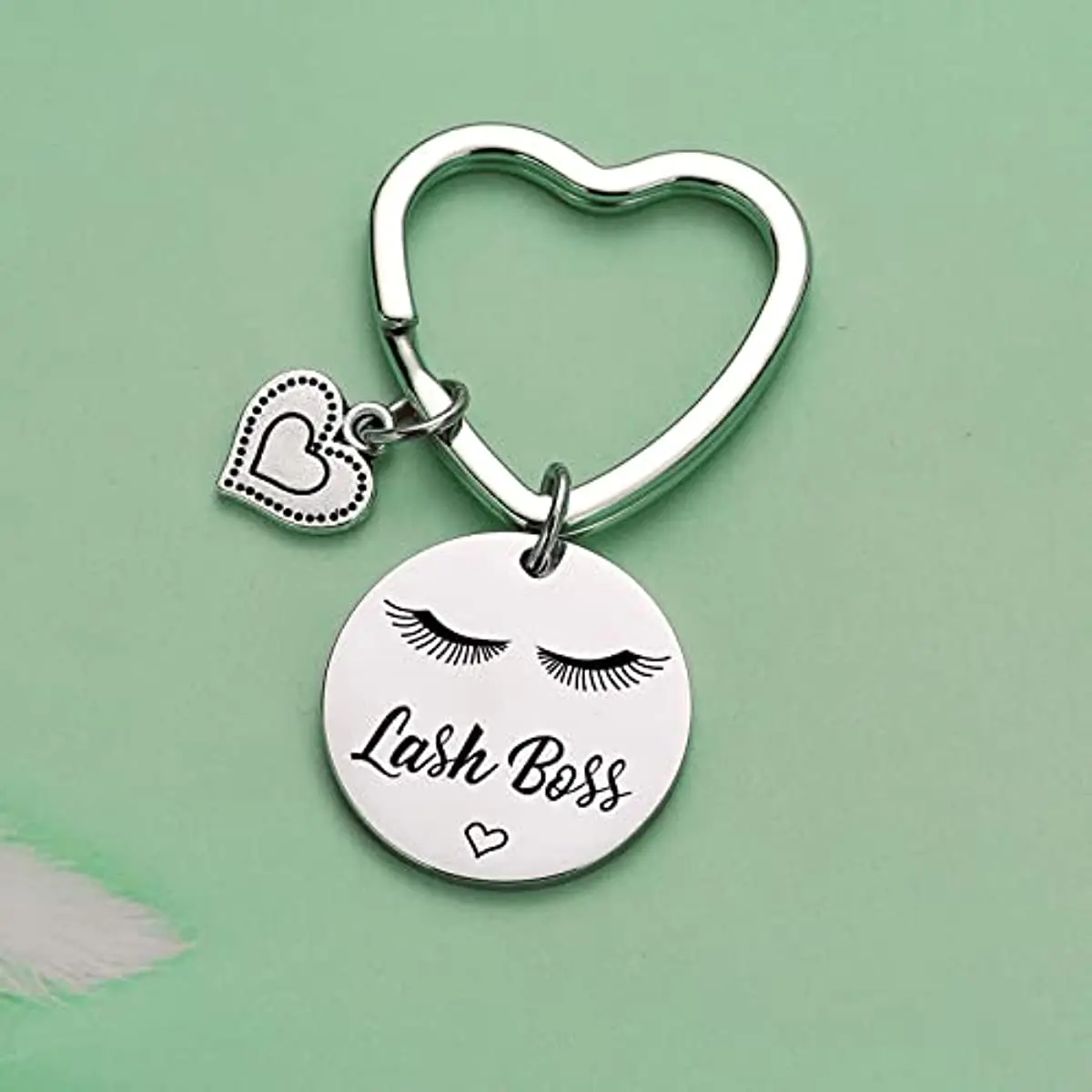 Beautician Jewelry Eyelashes Artist Gift Lash Artist Lash  Jewelry Beauty Lashes Girl Jewelry Gift Eyelashes Artist Keychain