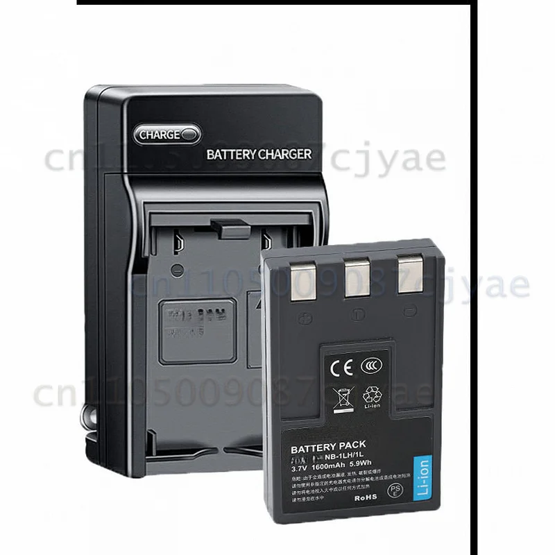 Rechargeable NB‑1LH Lithium Battery for Canon IXY 320 330 400 430 500 Digital Camera Replacement Cell