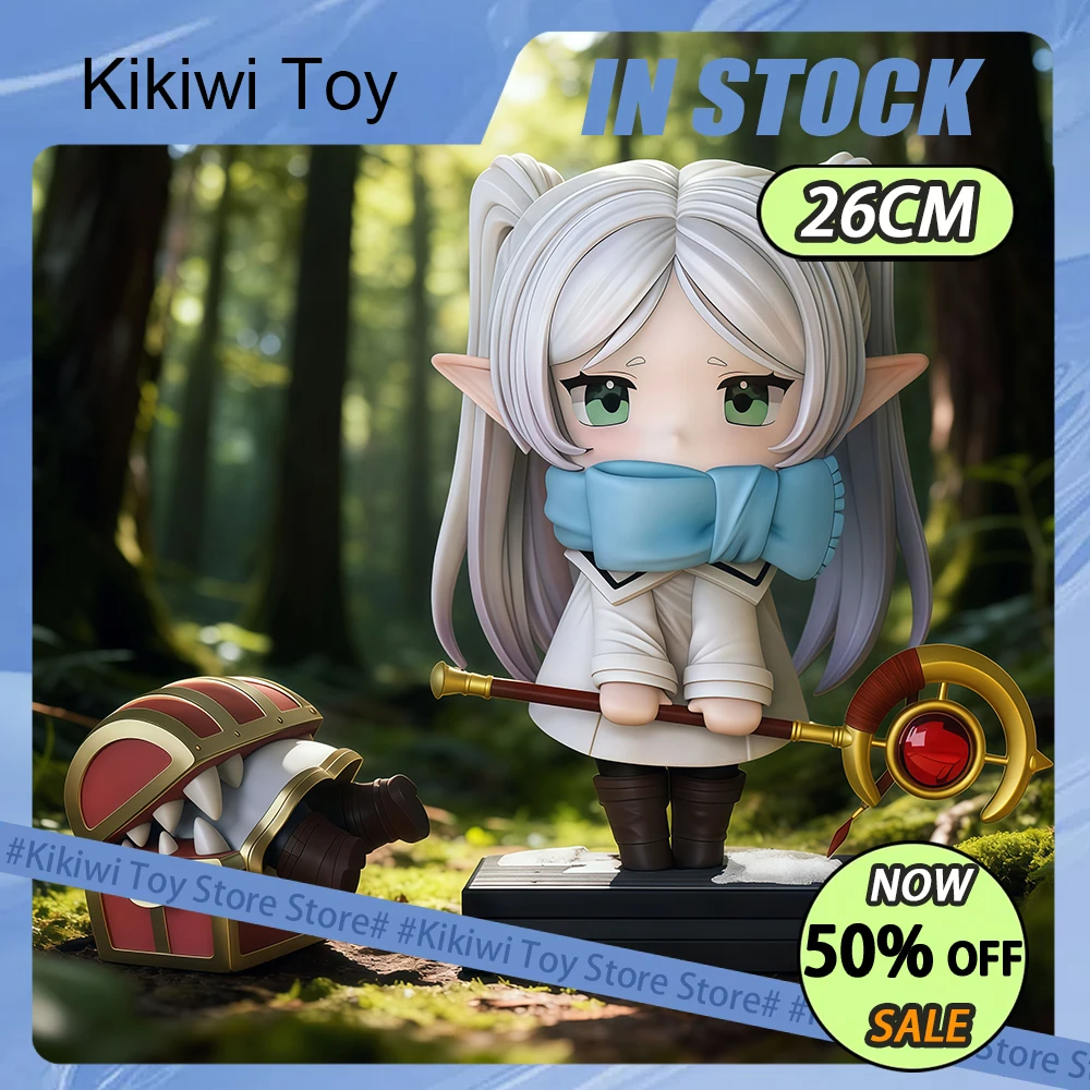 

26 см Frieren: Beyond Journey's End Фигурка Frieren Аниме Фигурка Q Версия Фигурка Gk Статуя Модель Коллекция Украшения Игрушка Подарок