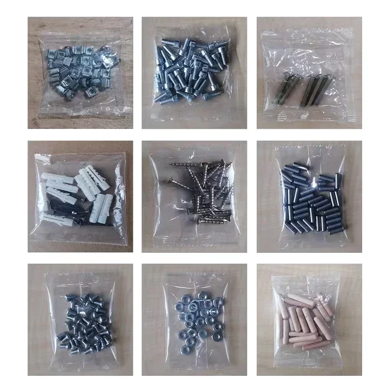 Automatic Hardware Nails Bolt Nut Screw Fiber Counting and Packaging hine Plastic Button Packing hine