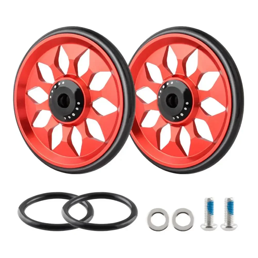 

For Brompton Compatible Foldable Bicycle Wheels Enhance Your Ride's Appearance while Maintaining Functionality
