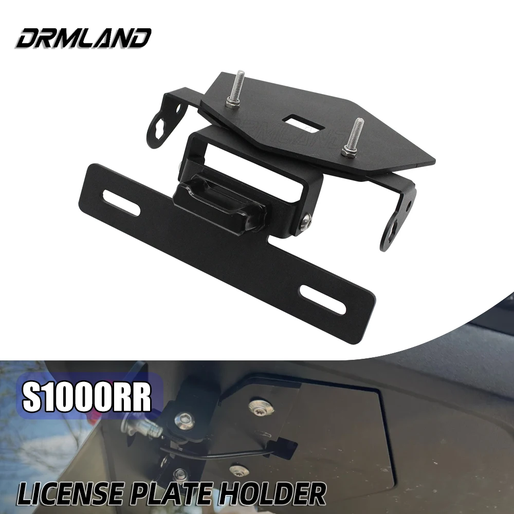 

S1000RR License Plate Holder Motorcycle Tail Tidy For BMW S1000RR S1000R M1000RR 2019-2023 adjustable Short Number Plate Holder