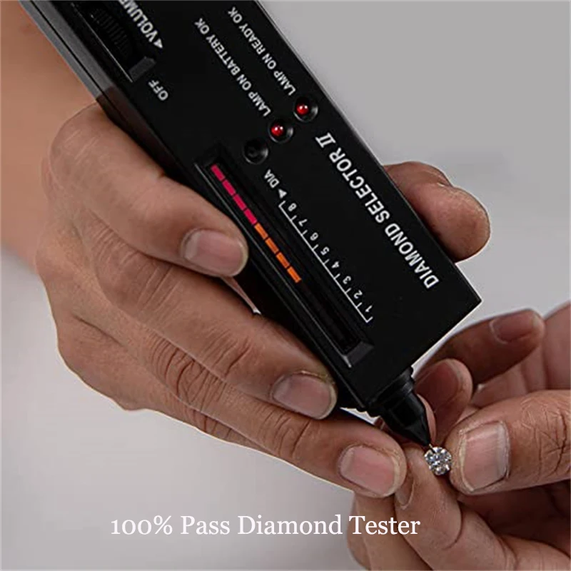 Real Oval Moissanite Loose Gemstones 0.1ct to 13ct D Color VVS1 Excellent Cut Pass Diamond Tester GRA Jewelry for Ring Earring