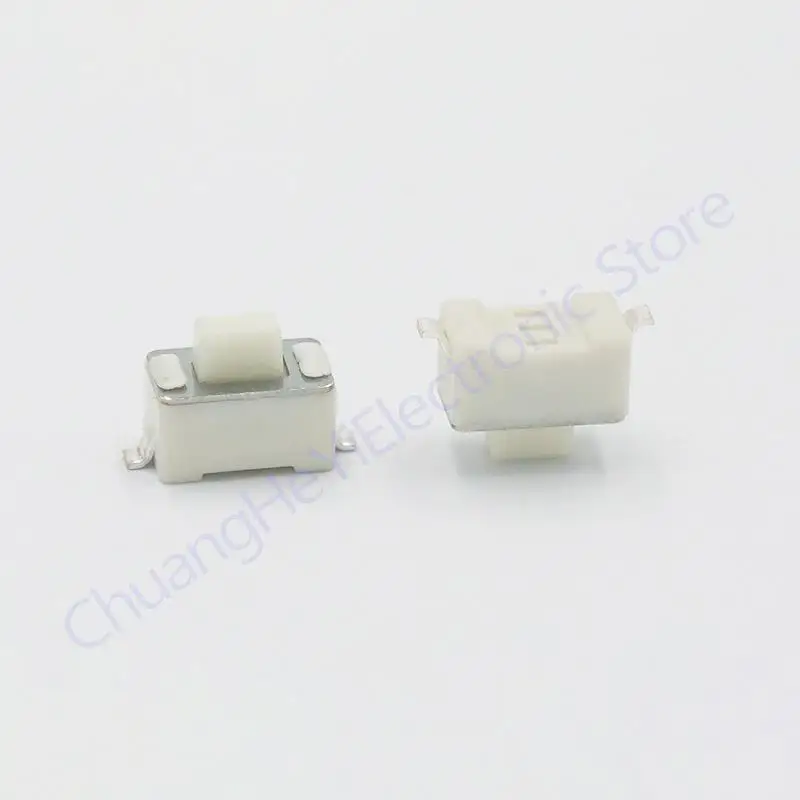 100Pcs/Lot SMD Tact Switch 3x6x4.3mm Connectors Push Button 3*6*4.3mm Tactile Switches