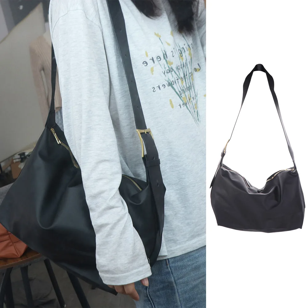 Vintage travesseiro design boston crossbody saco clássico casual couro bolsa de ombro com zíper à prova dwaterproof água bolsa feminina senhora