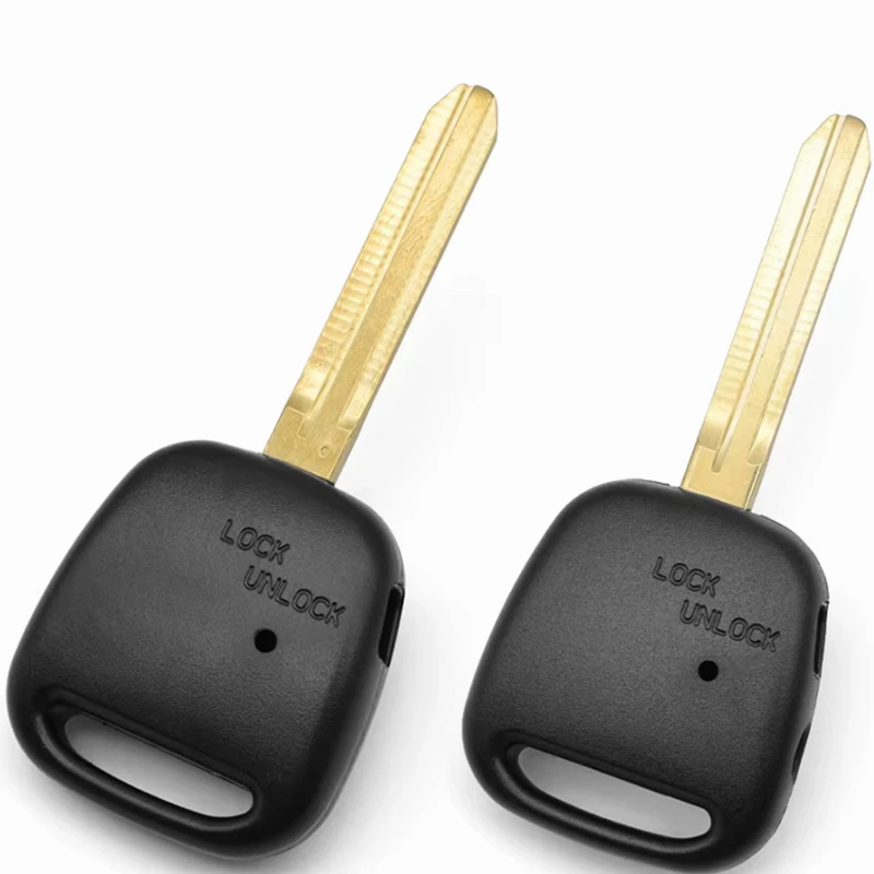 

OEM 10Pcs 1/2Button Car Transponder Remote Key Shell For Toyota Carina Estima Harrier Previa Celica Key Case