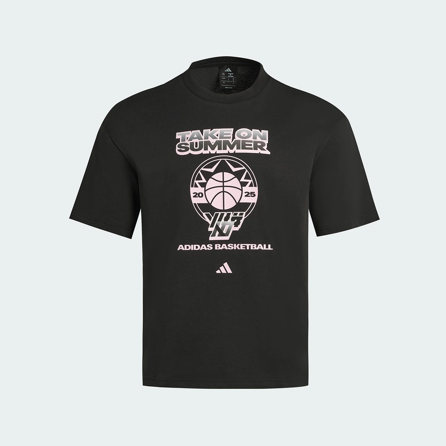 

Adidas genuine 2025 Summer Men's Print Fashion Knitted T-Shirt KR5540