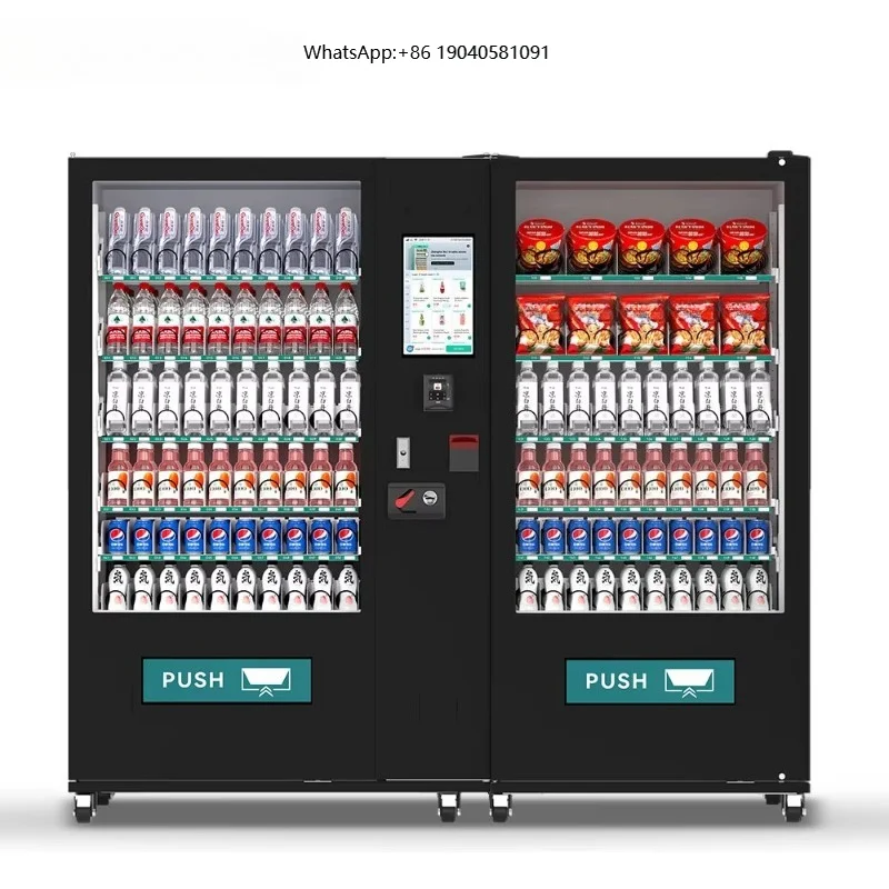 Hot Sale Vending Machine Wholesale Vendo Machine Self-service Combo Vending Machine with Card Reader