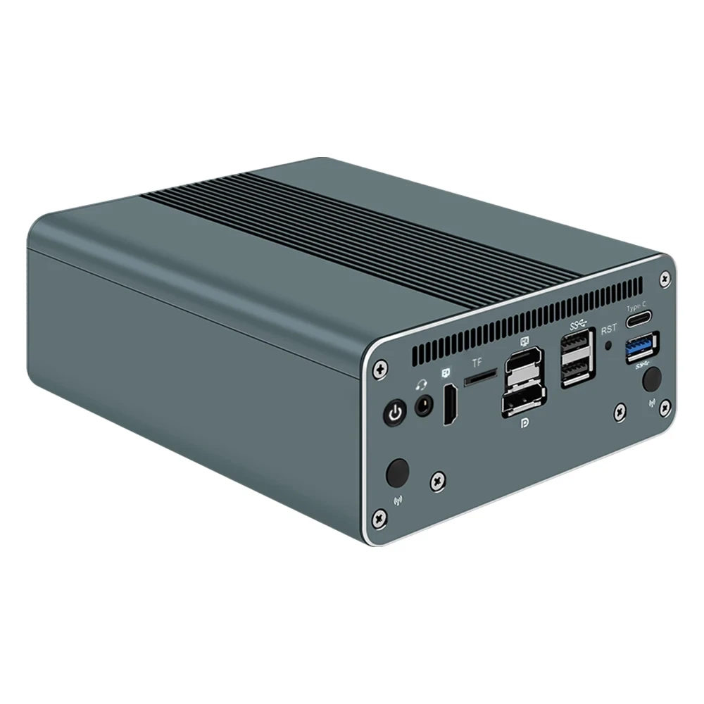 Imagem -06 - Topton-mini pc do Firewall x8 10o Gen 4x Intel I226-v 2x10g Sfp i5 1335u 1240p U300e x Ddr5 Nvme x Sata Servidor Proxmox