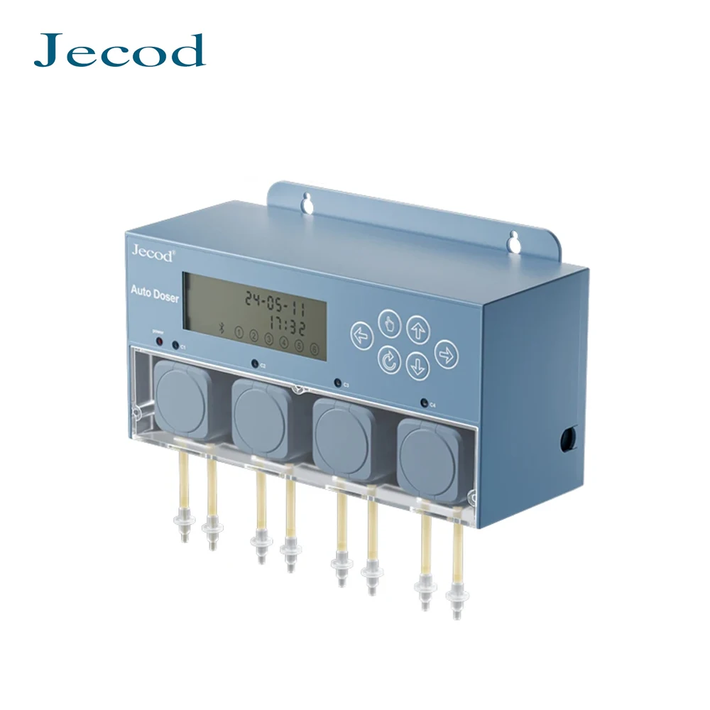 Jebao Neuer Smart Doser 5.4/5.6, Bluetooth-App Programmierbare Automatische Dosierpumpe für Salzwasser- und Süßwasser-Aquarien