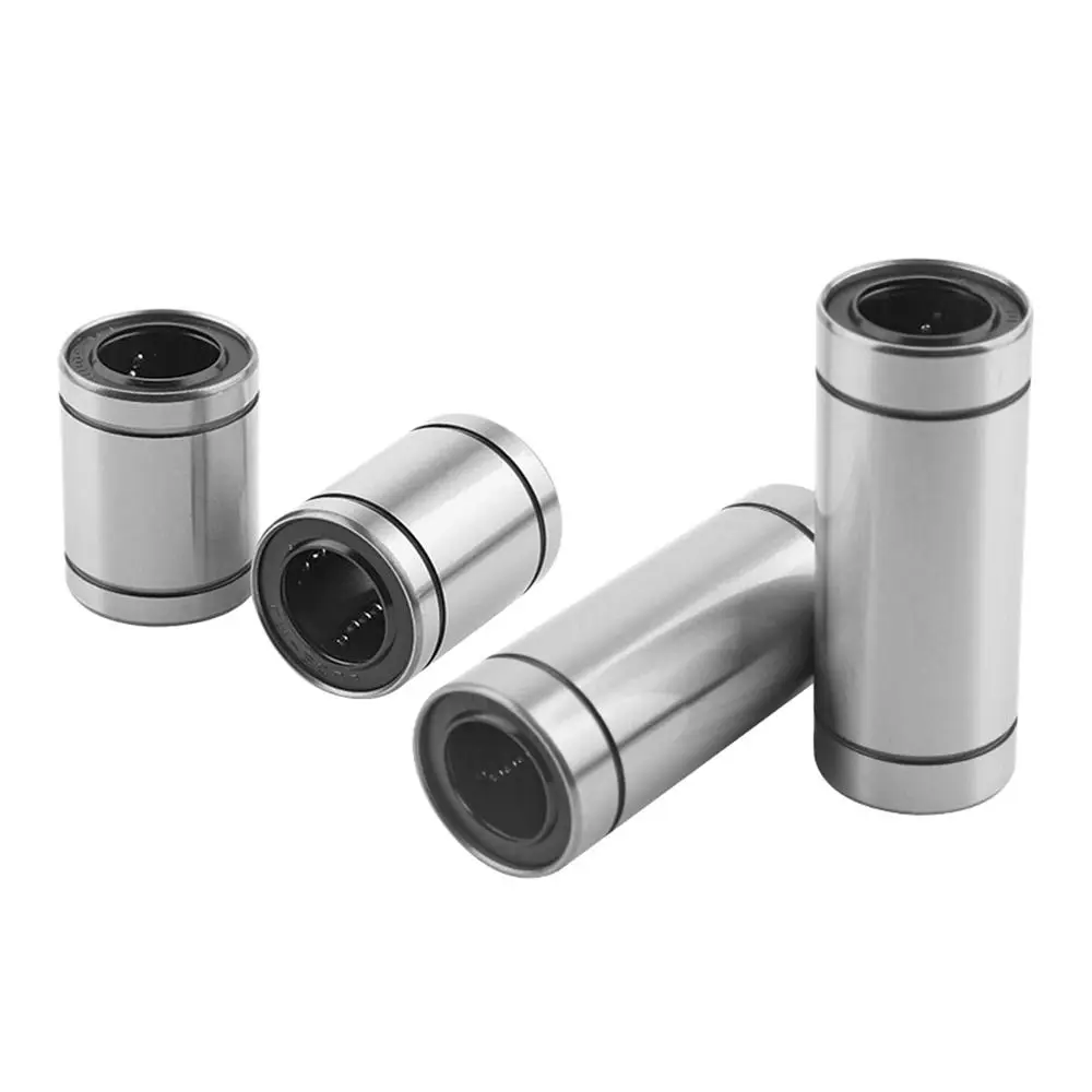 Chrome Steel Rods Shaft CNC Part LM8UU LM10UU LM12UU LM16UU Linear Ball Bearing LM3UU LM4UU LM5UU LM6UU Bushing Steel