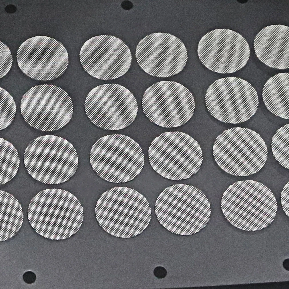 50 PCS DIY 13x7 mm Earphones Drivers In-Ear Tuning Mesh 100 Eyes Tuning Paper Mesh Over Ear Headphones Speaker Units Accessories