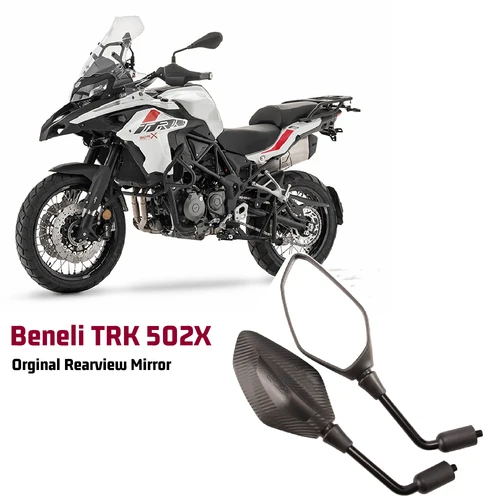 Imagen 1 del producto Benelli TRK502 TRK502X 2020 BJ500GS-5A/D manillar espejos retrovisores laterales de motocicleta TRK 502X nuevos accesorios de motocicleta