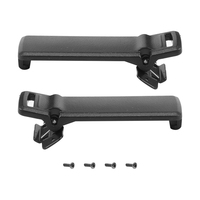 2Pcs Walkie Talkie Spare Part Back Belt Clip For Baofeng 2-Way Radio UV5R For Baofeng Intercom UV5R / 5RA / 5R + / 5RB / 5RC