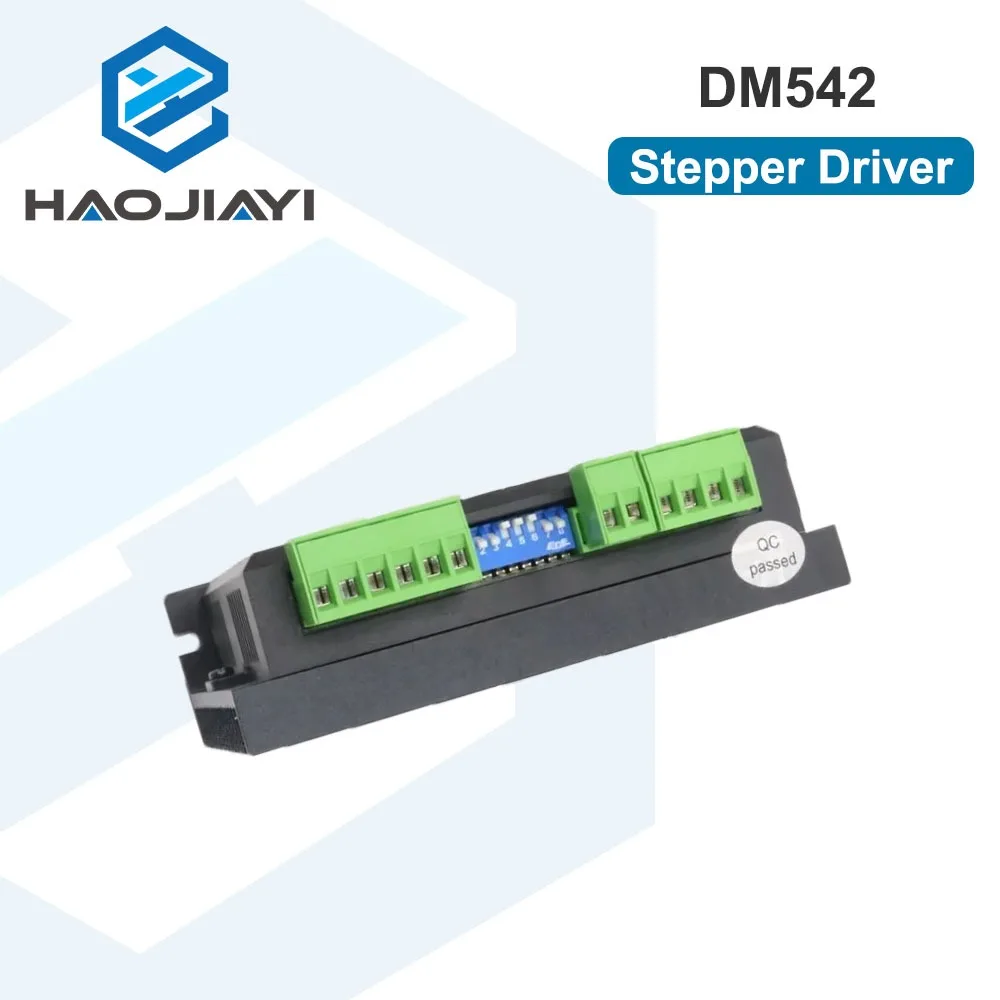 HAOJIAYI Leadshine 2-фазный аналоговый шаговый привод M542 DM542 для управляющих 2-фазных и 4-фазных гибридных шаговых двигателей
