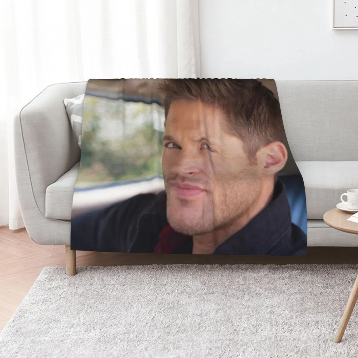 

Supernatural Dean Winchester Jensen Ackles Throw Blanket Polar Blankets For Bed Beach Blankets For Baby Blankets