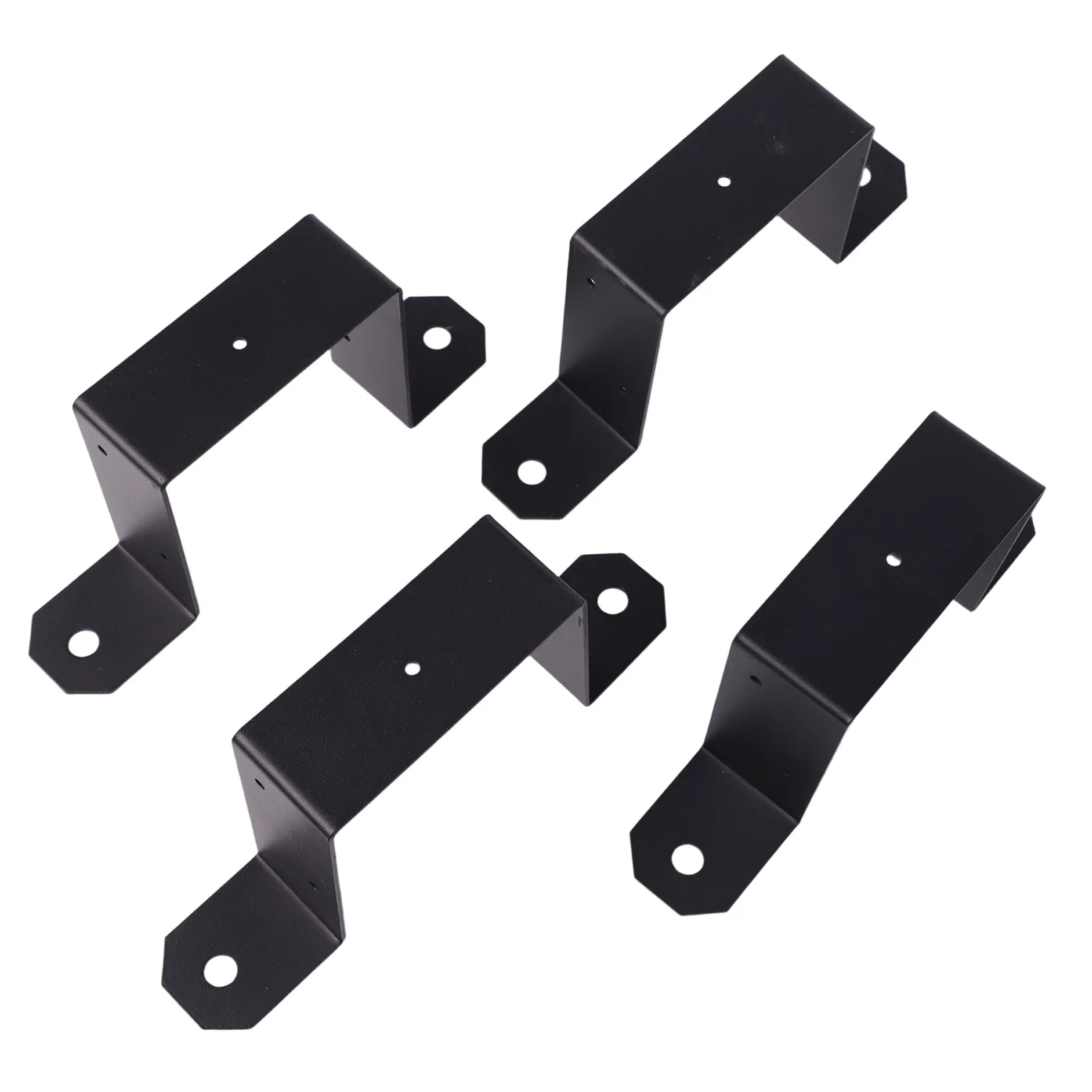 Easy Install Fence Post Ties Support 4x4 Size 4x4 Fence Post Brackets Rust Resistant Finish Sturdy Fence Connections