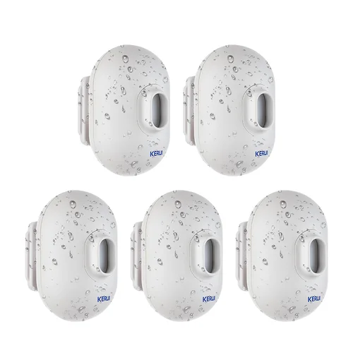 Imagen 2 del producto KERUI P861 Sensor de movimiento inalámbrico para exteriores Detector PIR impermeable para sistema de alarma de seguridad KERUI W181 W204 alarma antirrobo