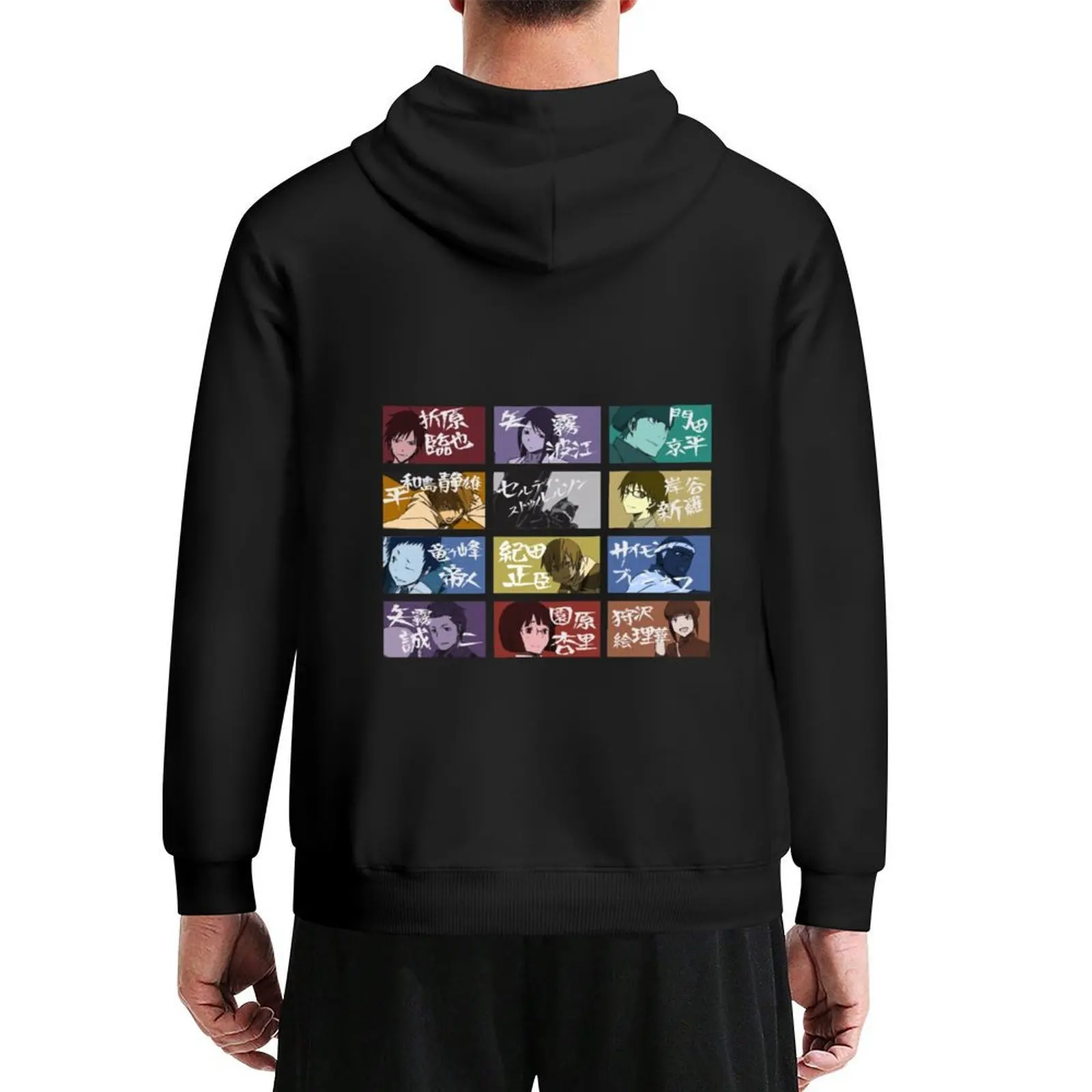 

Durarara Characters Hoodie blouse men's sweat-shirt autumn men's autumn clothes big size hoodie