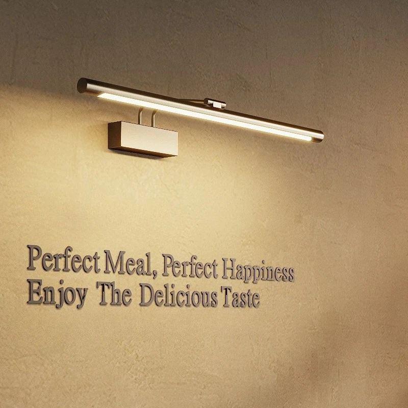 

Железный трехцветный зеркальный передний светильник, роскошные минималистичные осветительные лампы для спальни, гостиной, ванной комнаты, туалетный столик, светодиодные фонари