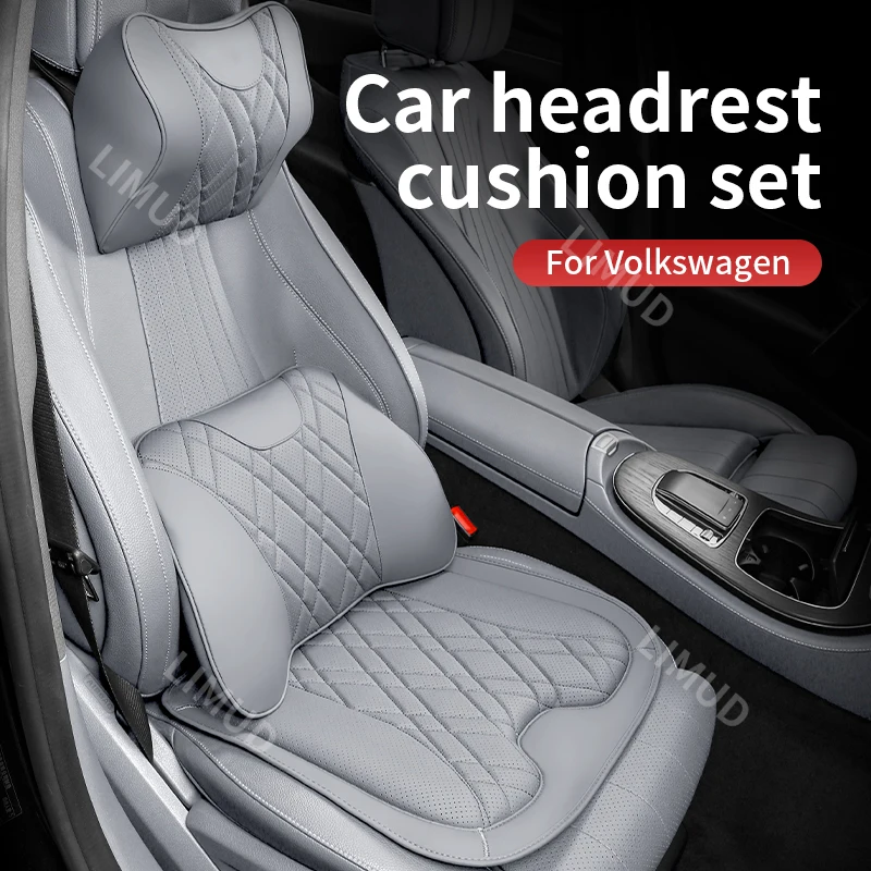 

Car Neck Cushion Pillow For Volkswagen Jetta Bora Golf Sagitar Magotan Arteon Lavida Polo Passat Tiguan For Car Accessories
