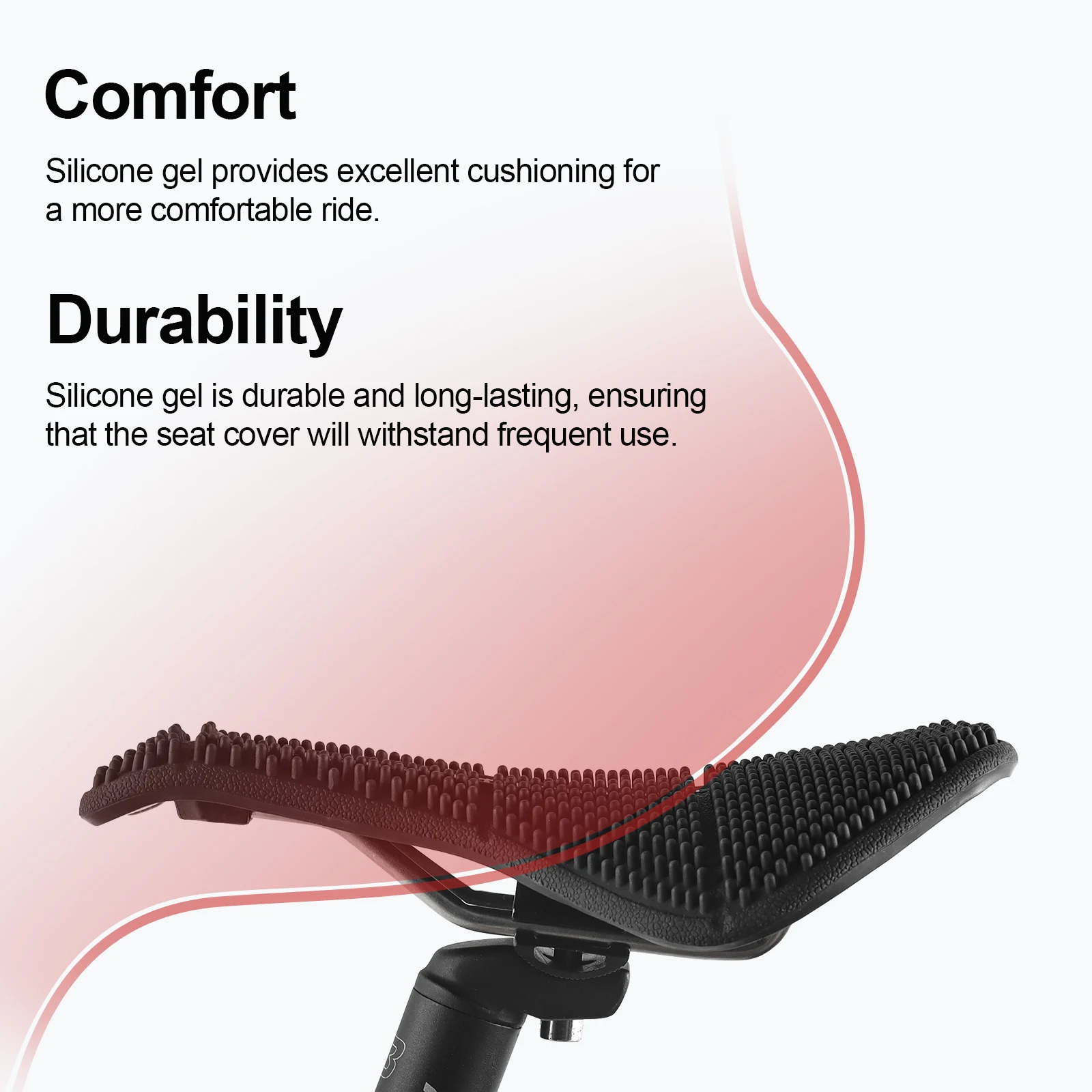 

Bicycle Saddles Massage Particles Rubber Seat Commuting MTB Road Bike Saddles Honeycomb Ultralight Breathable Bike Seat Cushion