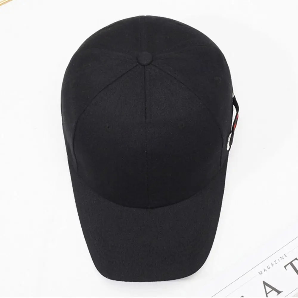 Новая весенне-летняя бейсболка, однотонная солнцезащитная кепка с вышивкой букв, мягкая хлопковая дышащая шляпа с утиным языком