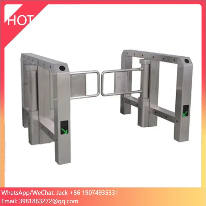 zk teco access control pedestrian automatic speed gate turnstile gate for buildings