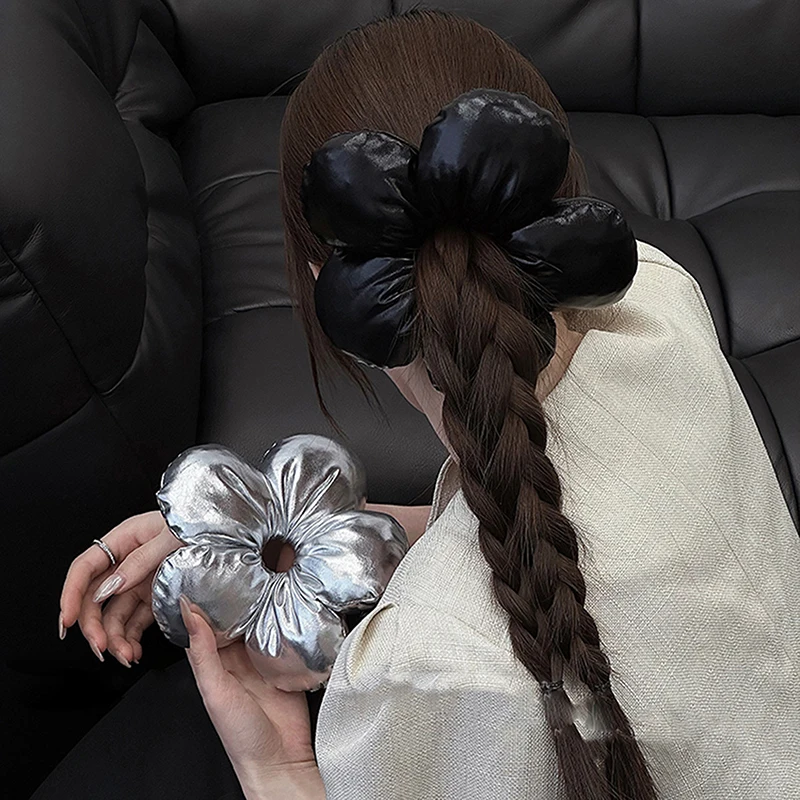 Tocado exagerado de flores de gran tamaño para mujeres y niñas, banda elástica para el cabello a la moda, accesorios para el cabello versátiles y dulces, regalos