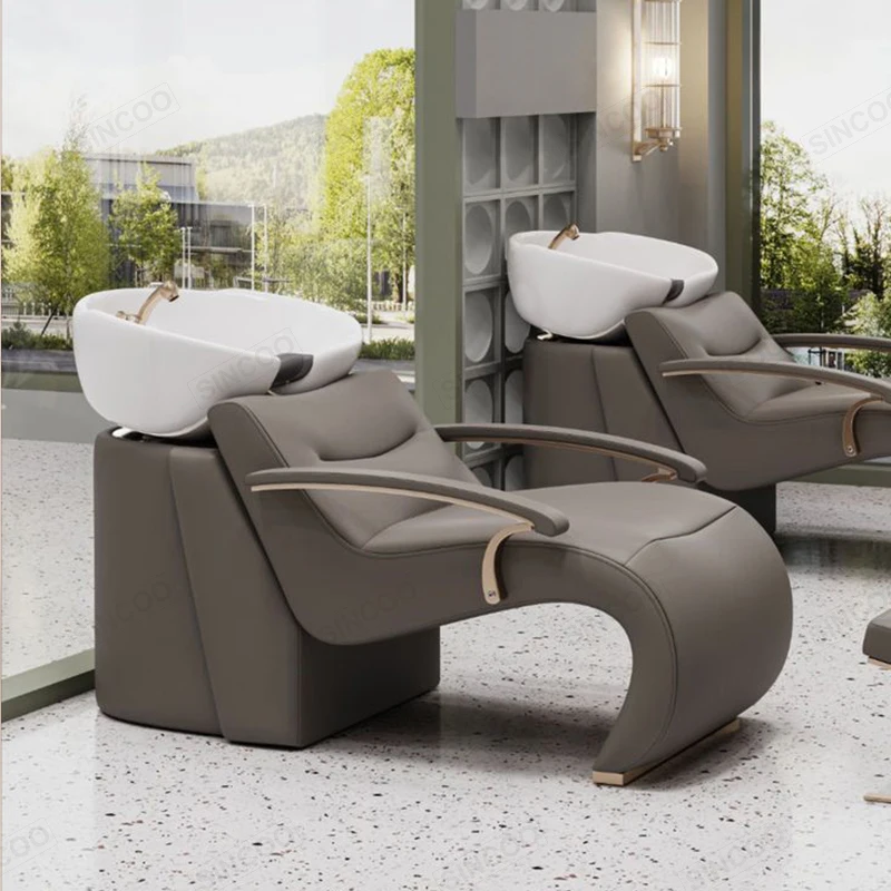 

Портативная парикмахерская станция, мебель для салона, массажный шампунь, кровать и стул для шампуня из стекловолокна