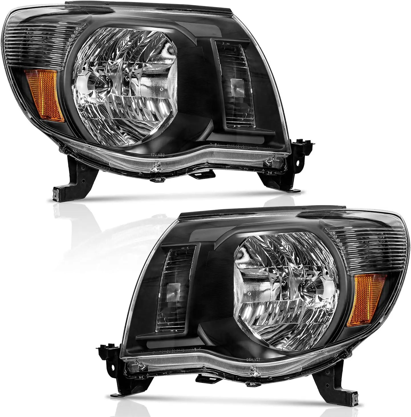 Headlights Assembly Compatible with 2005-2011 Tacoma Headlights Assemblies for 05 06 07 08 09 10 11 Headlight Assembly