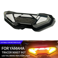 12V Motorcycle Tail Light MT09 FZ09 Tracer 2014-2016 Accessories Brake Turn Signal Taillight LED Light With E24 For YAMAHA MT 09