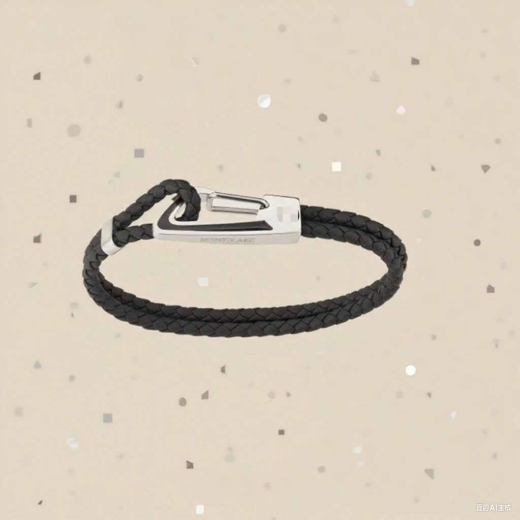 

Мужской браслет из нержавеющей стали и натуральной кожи, браслет MB Rope для мужчин