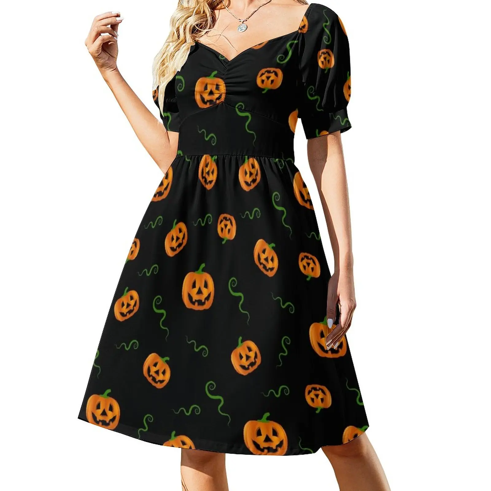 Pumpkin extravaganza Dress Elegant gown cute dress