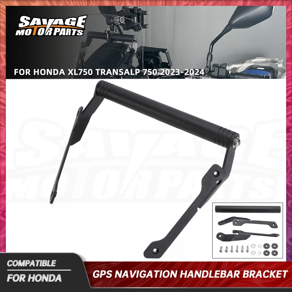 

Transalp750 Mobile Phone GPS Navigation Mount Bracket For Honda XL750 Transalp 750 2024 Motorcycle Handlebar Bar Extension Stand