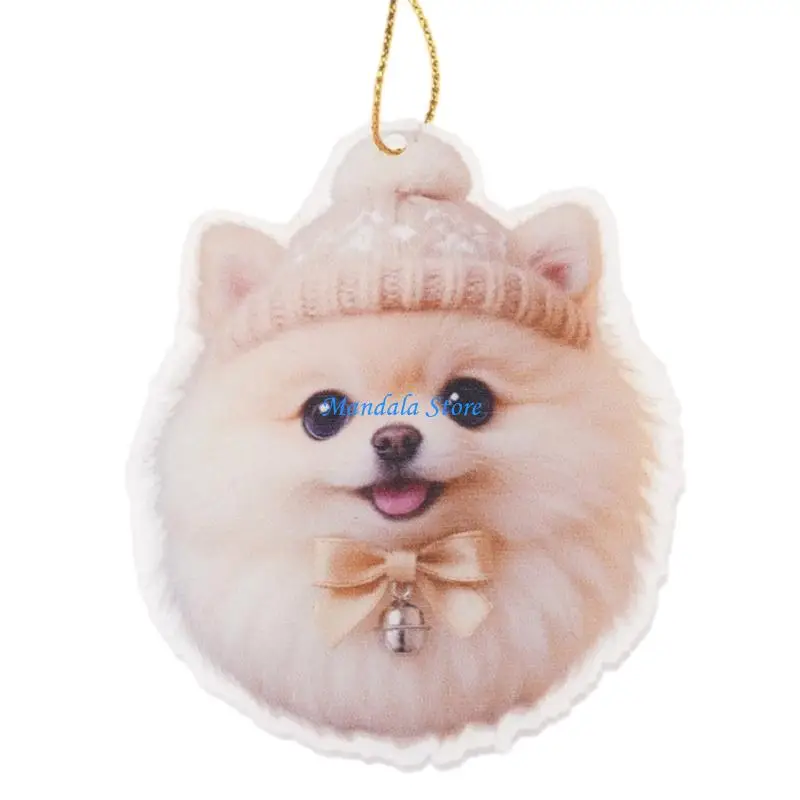 U2JC Small Size Plush Pet Hanging Decoration for Easyly Installation Carrying