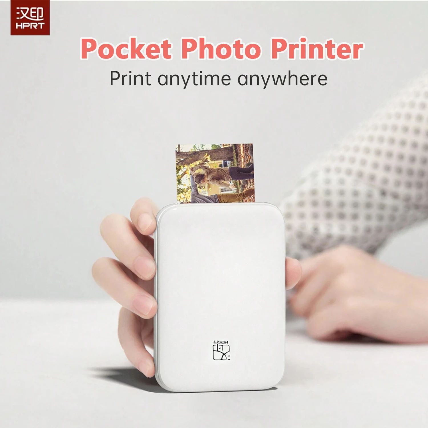 HPRT MT53 Mini Color Photo Printer Portable Bluetooth Printer HD Pocket Printing Maker Complimentary Storage Album For Gift 2025