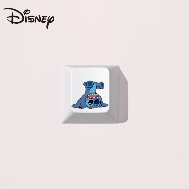 릴로와 스티치 DisneyR4 키보드 캡 카와이 만화 애니메이션 인쇄 액세서리 기계식 키보드 캡 남성용 보조 키캡