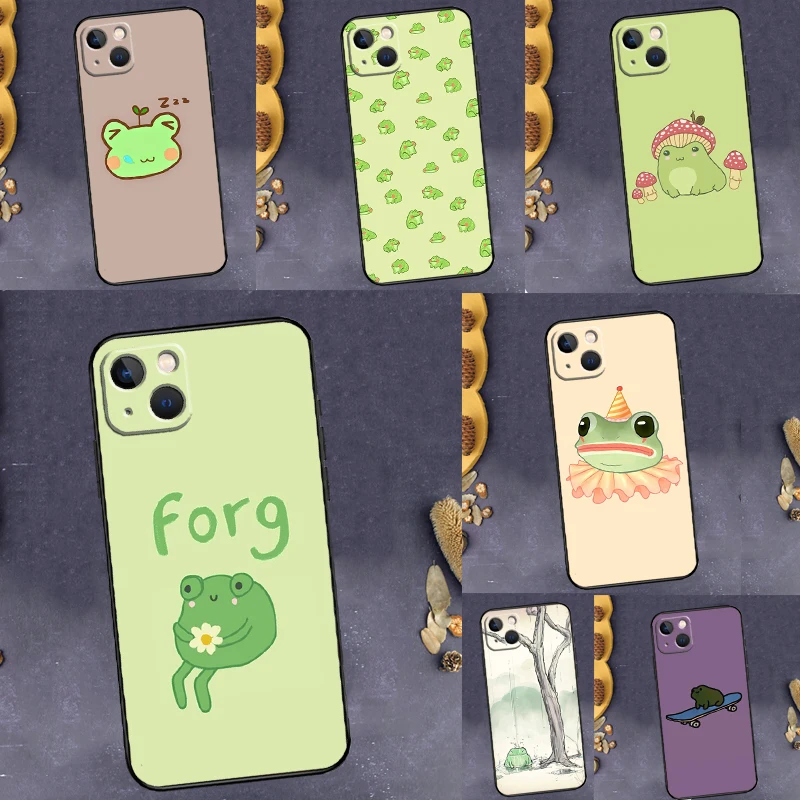 Cute Cartoon Frog C…