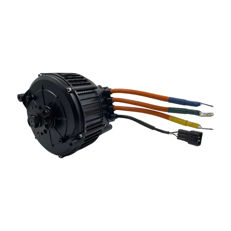 QS165 5000W 35H 72V 90KPH Mid Drive Motor Hall Type or Encoder Type For Off-load Vehicle