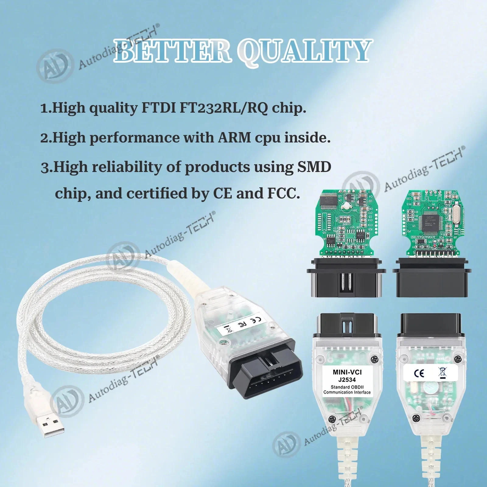 MINI VCI Scan Tool Für Toyota/Lexus TIS Techstream V18.00.008 Original FTDI FT232RL Auto J2534 OBDII Interface diagnose Werkzeug – Detail 6