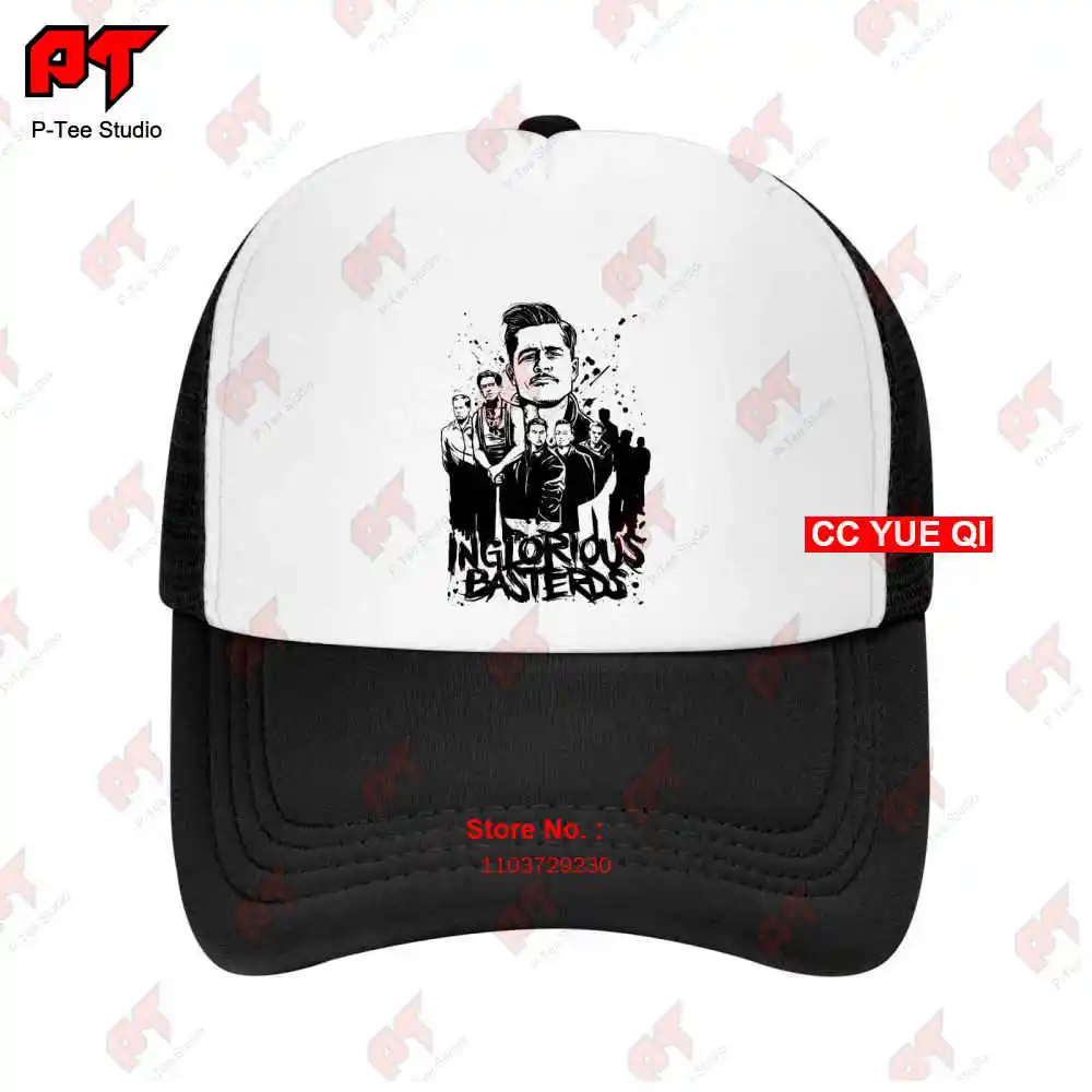 Inglorious Basterds Brad Pitt Tarantino Waltz Cult Movie Baseball Caps Truck Cap PJVL