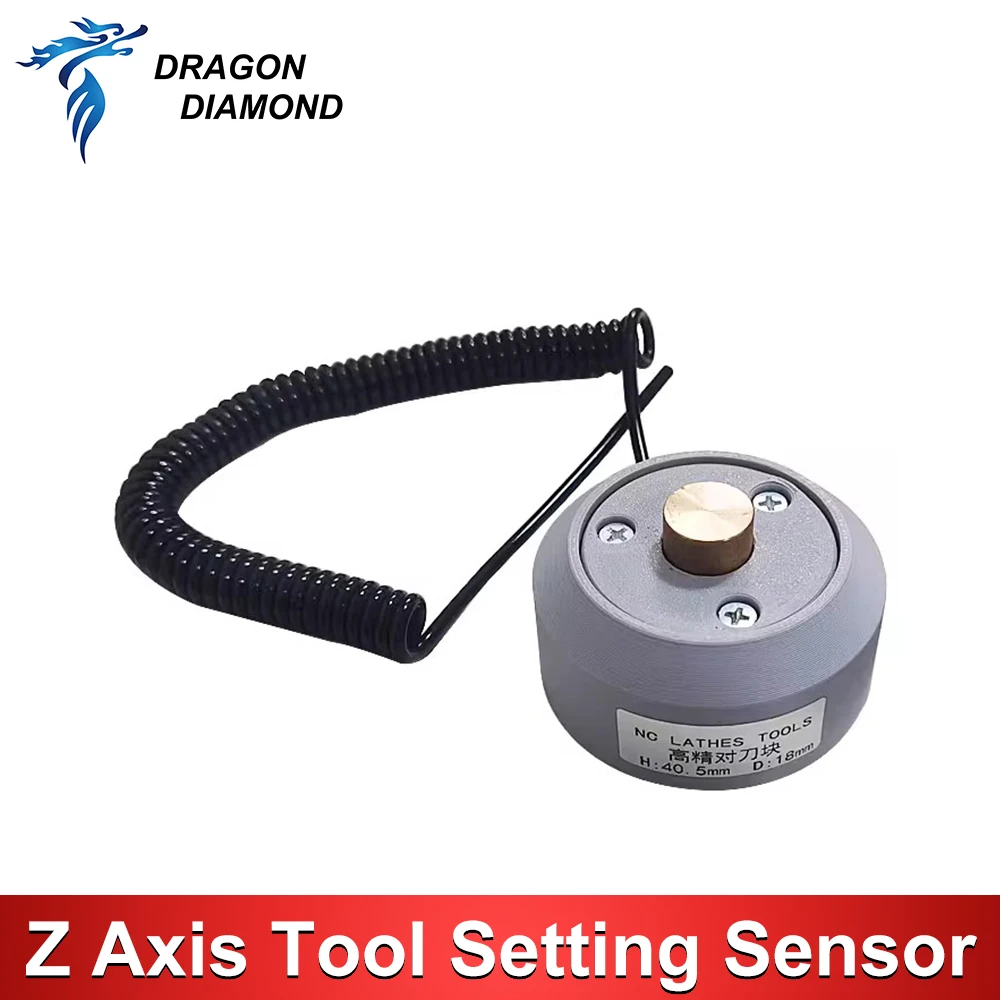 Magnetic Z Axis Setter Tool Setting Sensor Instrument Auto-Check Tool Sensor Block Zero Setting Sensor For CNC Router
