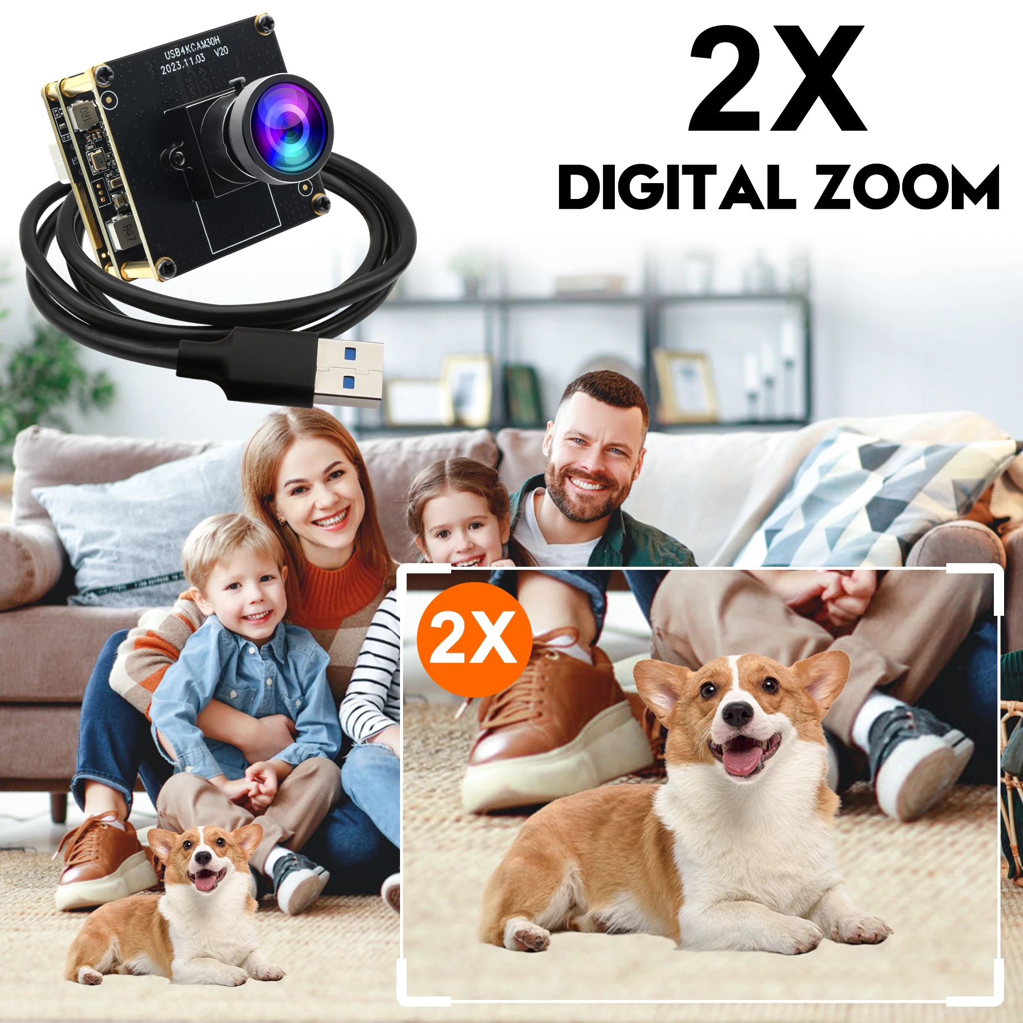Kamera USB 3.0 4K H.264 z obie – Webcam 4K recenzja i cena